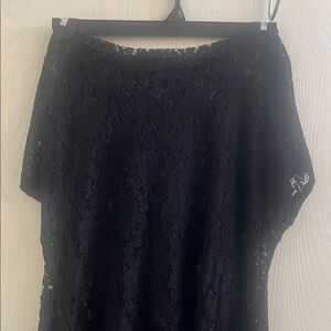 Elegant Black Lace Top